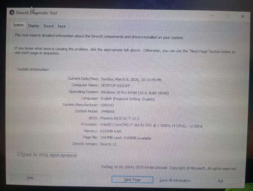 Laptop Lenovo Thinkpad X1 Carbon