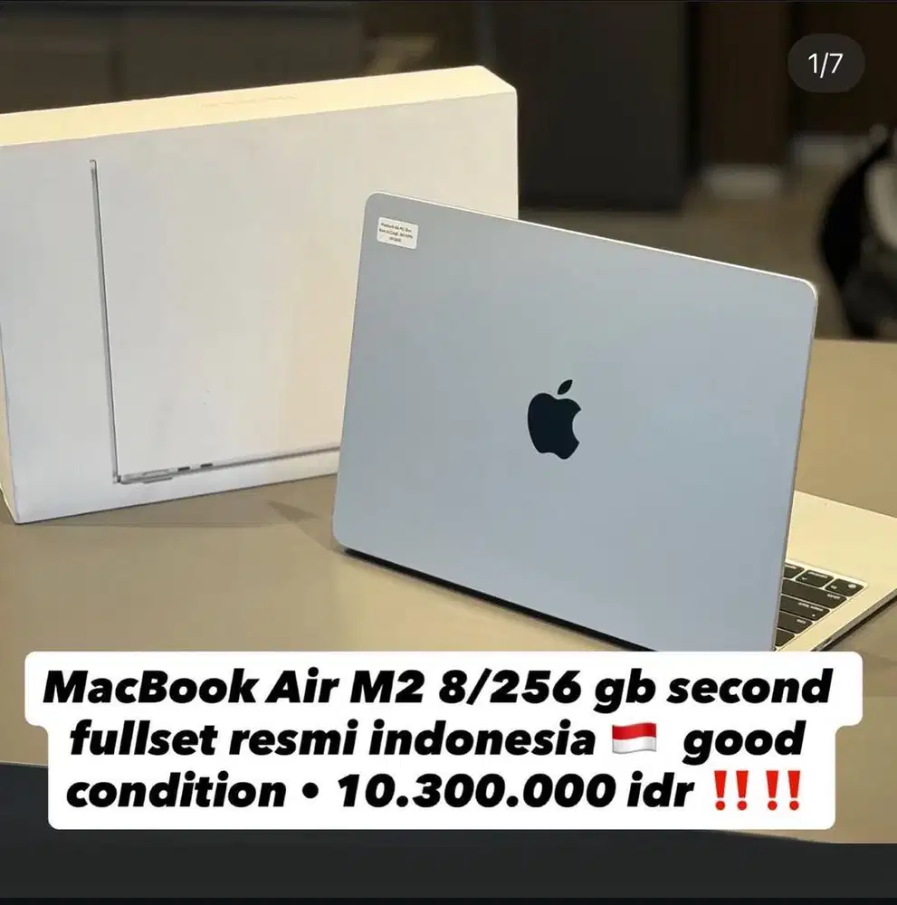 Macbook Air M1 8/256Gb iBox