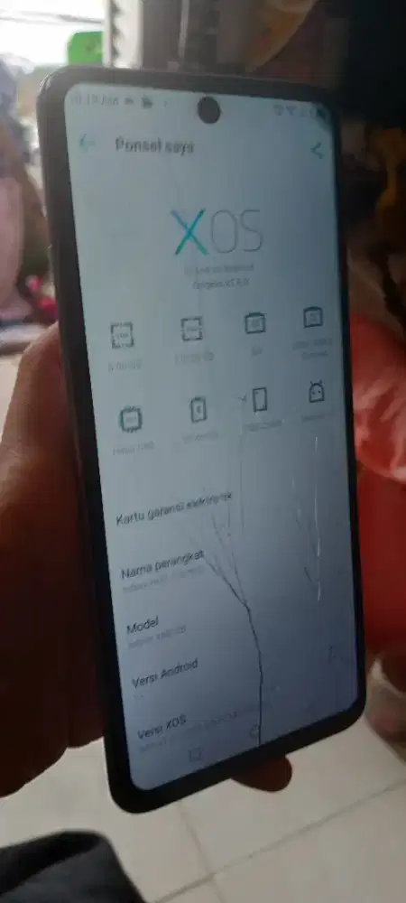 Hp infinix hot11s nfc ram6/128