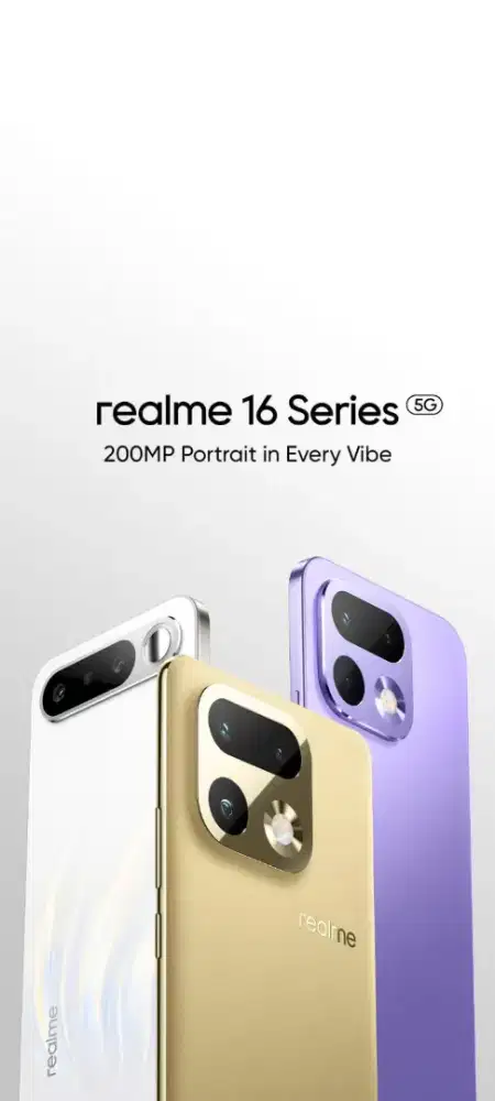 PRE ORDER Realme 16 series, Atlantis Dahsyat