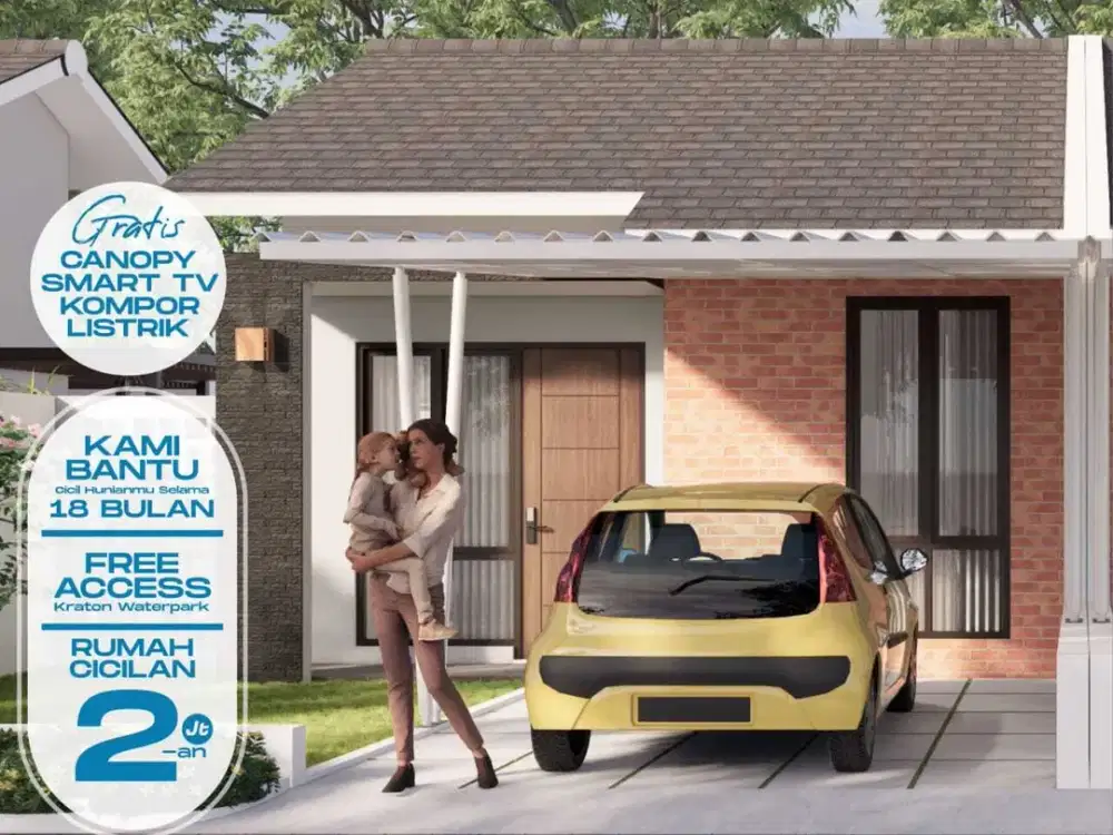 Rumah Baru Type Amethyst Kraton Superblok Bypass Krian