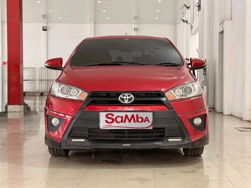 TOYOTA YARIS S TRD 1.5 AT 2014 MERAH#DP 15JT NEGO#GARANSI MESIN 1TH
