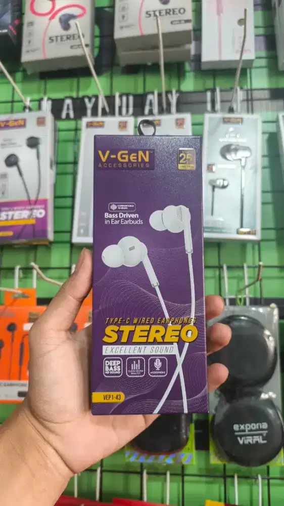 HF STEREO TYPE C V-GEN VEP1-43