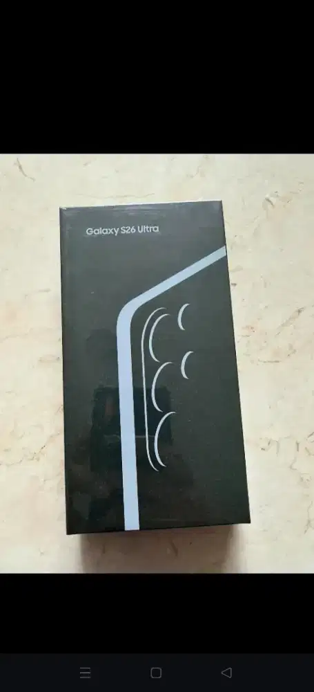 Samsung S26 ultra silver 12/512 segel