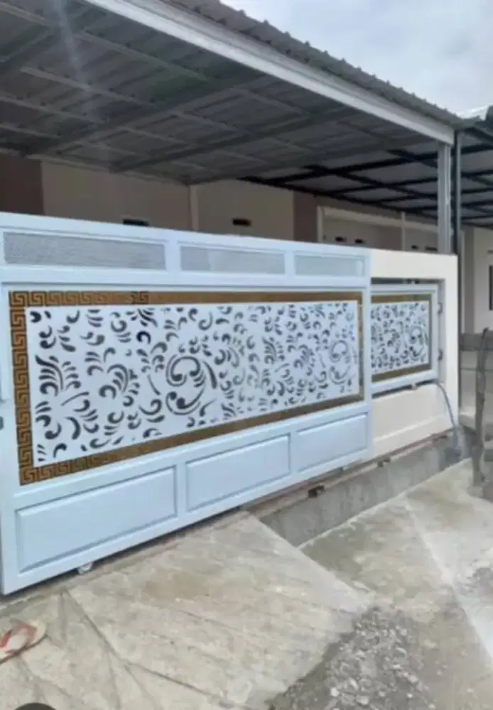 Pagar chatting dan minimalis