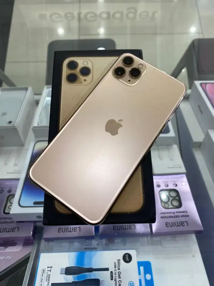 iPhone 11 ProMax 256Gb Mulus Fullset All Operator Aman