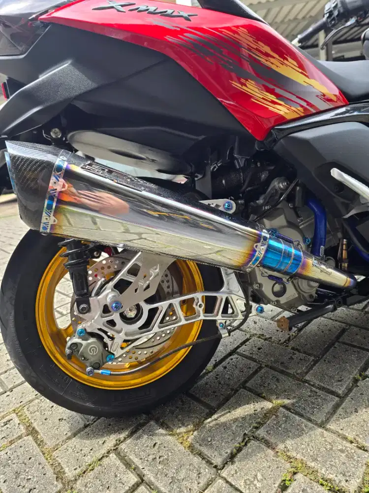 Xmax  merah 2023. Full mods