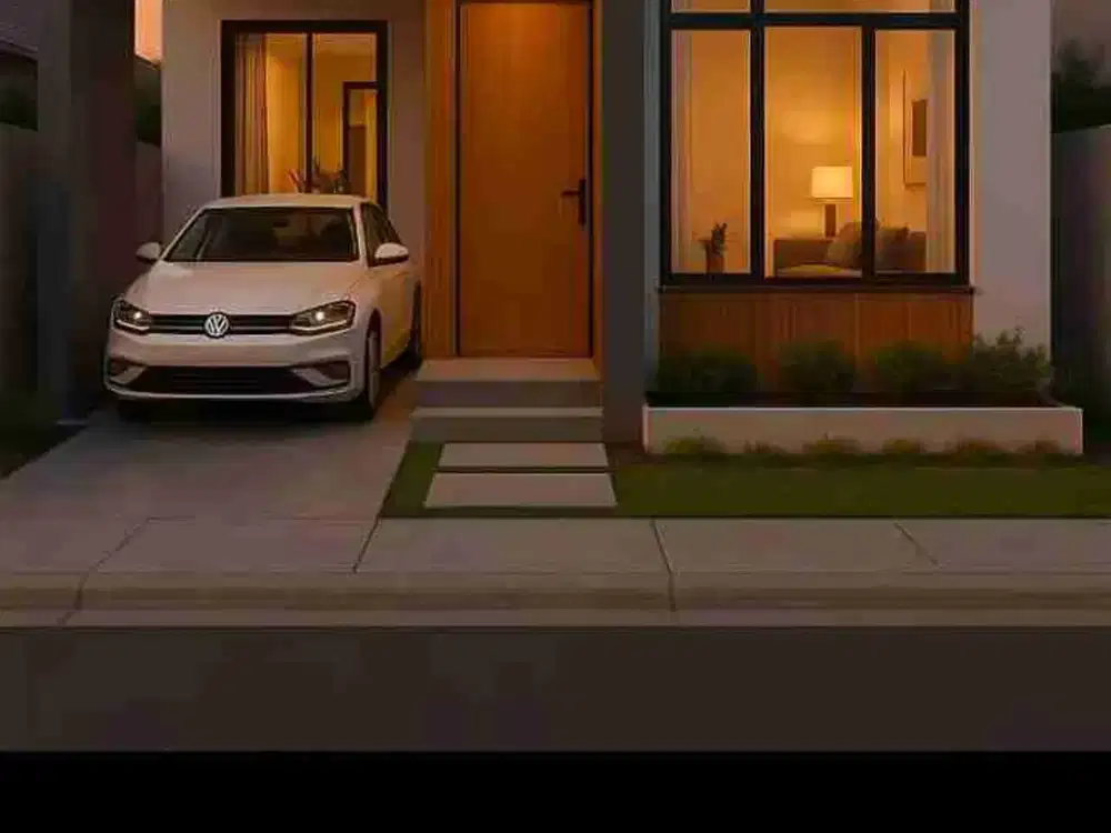 Rumah Murah Dlm Cluster akses Mbl bs koe pribadi