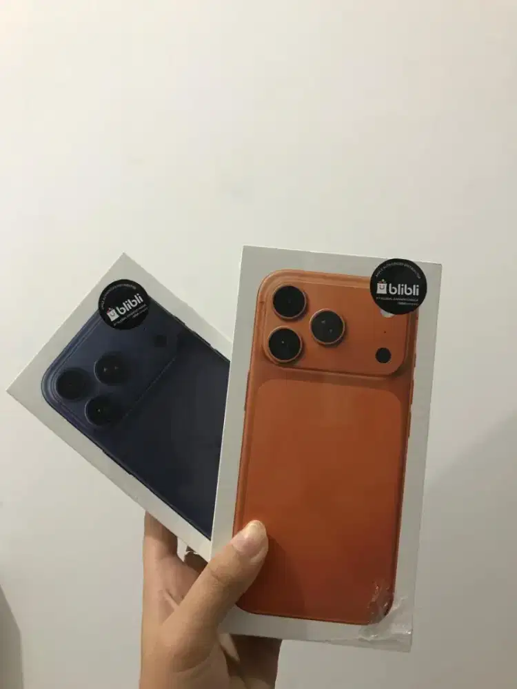 iPhone  17 Pro Max Baru Segel – Banyak Warna – Garansi