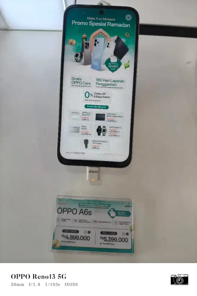 Oppo A6s 2026 terima cicilan dan tukar tambah