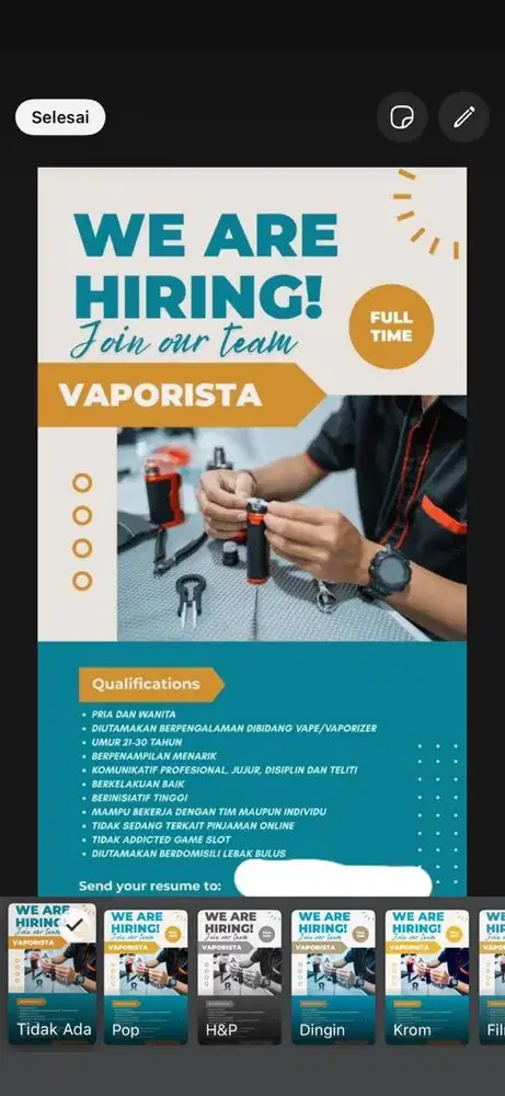Vaporista vapestore