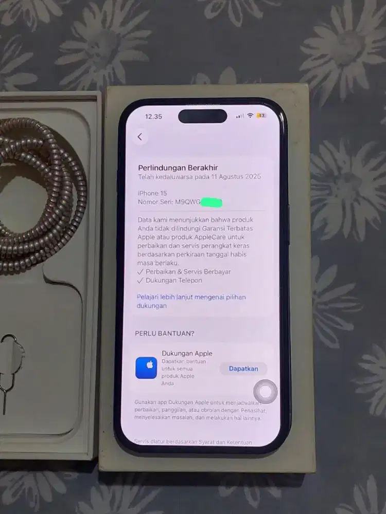 IPHONE 15 RESMI FULLSET 128 GB
