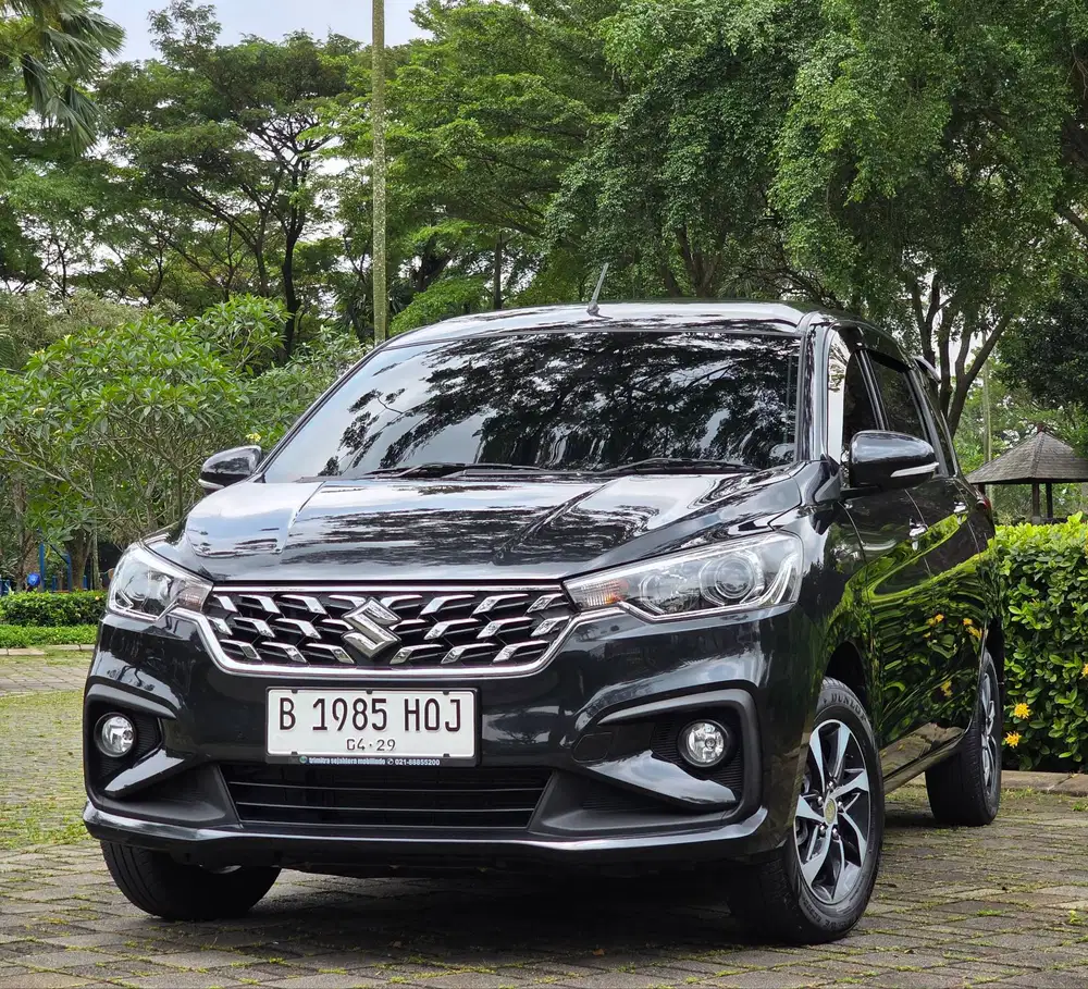 KM.14.RB|ANTIK| ERTIGA GX HYBRID 1.5 AT 2024 NIK'2023 HITAM RASA BARU.