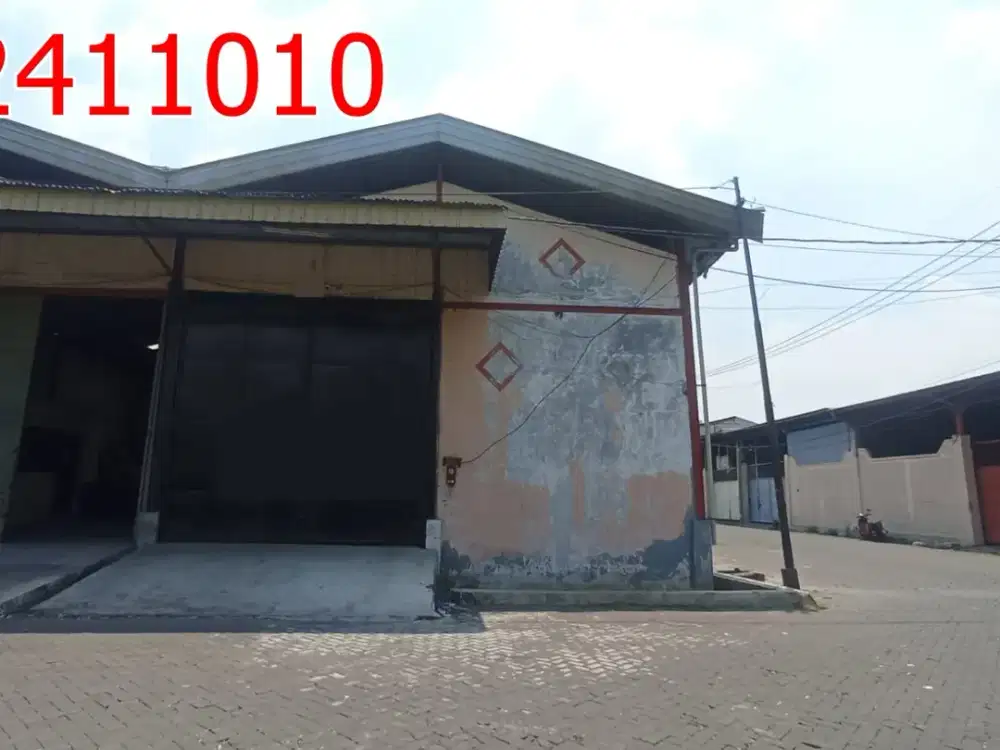 Dijual Gudang Margomulyo Mutiara Indah Dkt Sukomanunggal Manukan