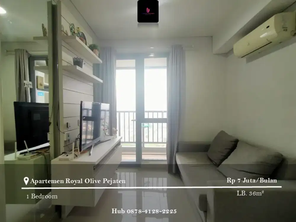 Disewakan Apartemen Royal olive Pejaten 1BR Full Furnished