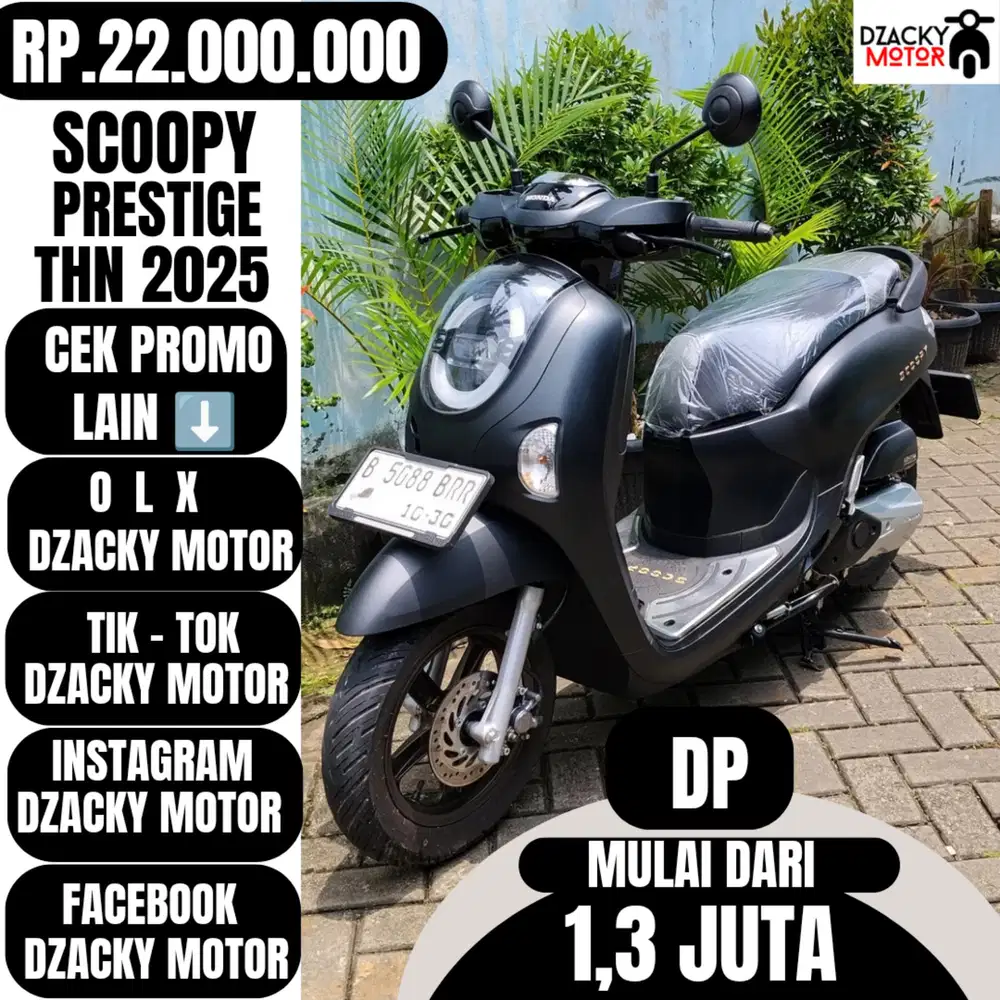SCOOPY PRESTIGE 2025 SECOND LIKE NEW
