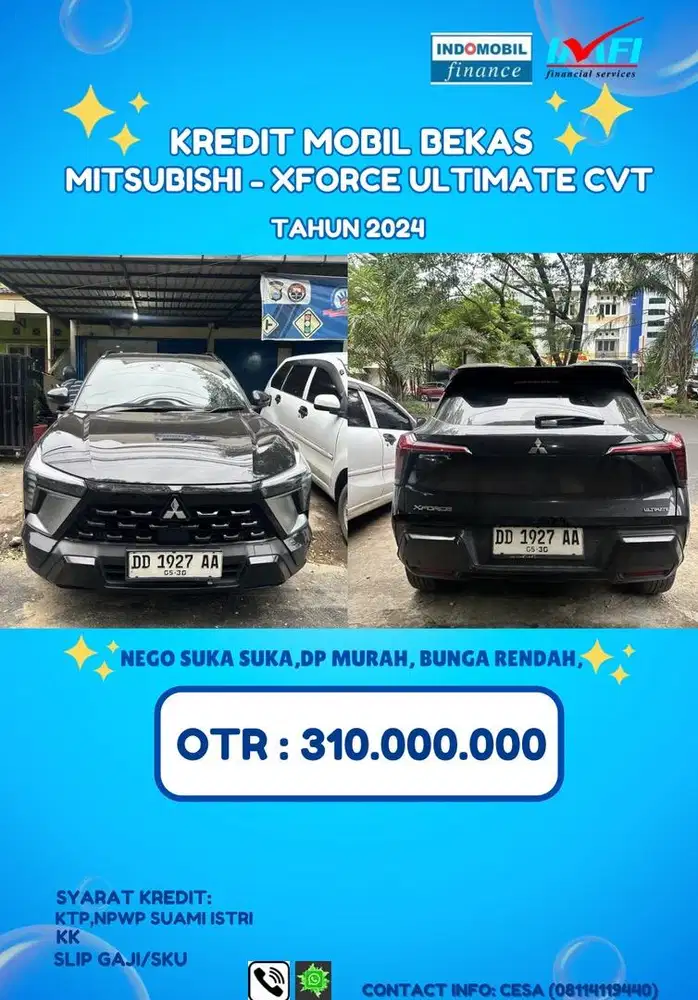 MITSUBISHI XFORCE ULTIMATE CVT