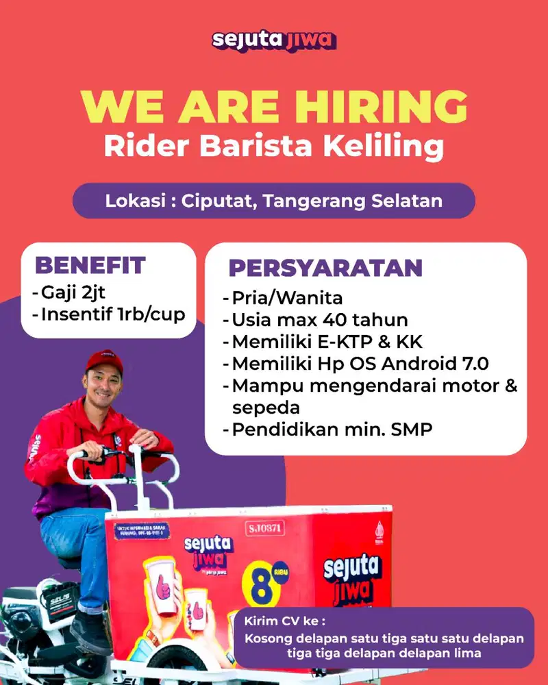 DIBUTUHKAN RIDER JANJI JIWA