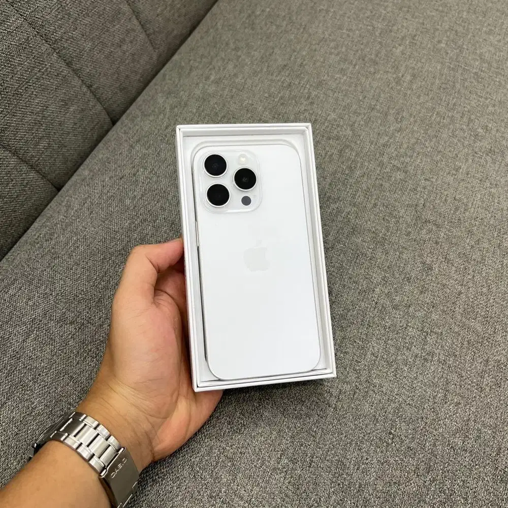 IPHONE 15 PRO 256GB NATURAL WHITE