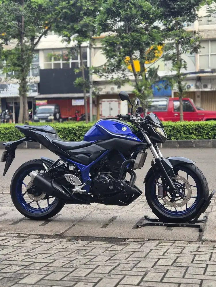 YAMAHA MT25 OLD 2017 BIRU KM RENDAH PAJAK ON SIAP HARIAN