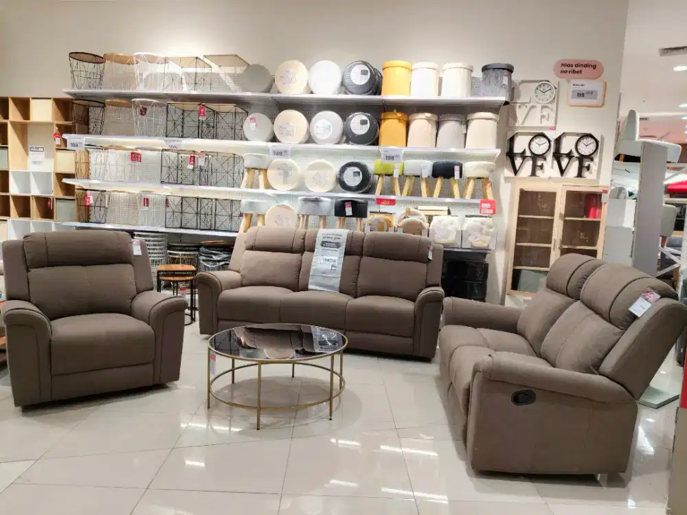 LORIAN SOFA ST RECLINER