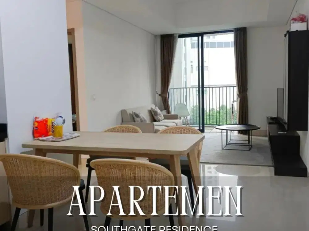 DIJUAL HARGA MURAH APARTEMEN SOUTHGATE RESIDENCE TOWER PRIME 1+1BR JAKARTA SELATAN