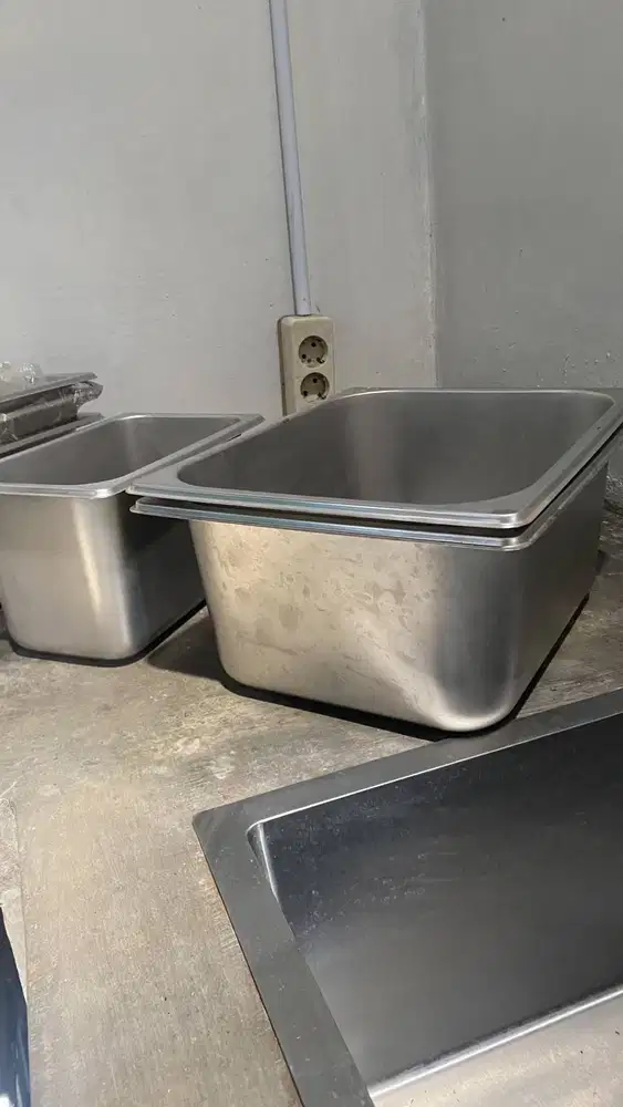 NGAK JADI PAKAI'' Foodpan stainless food grade tebal
