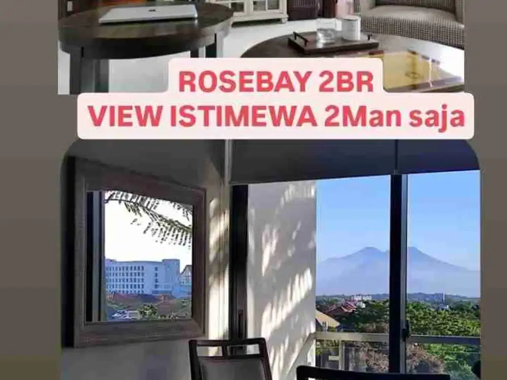 Rosebay Unit Langka Furnish mewah , serius lepas