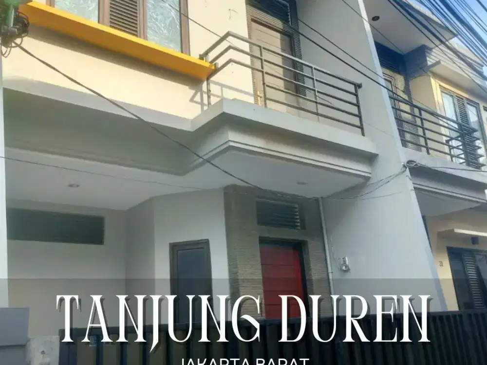 DIJUAL MURAH RUMAH BAGUS SIAP HUNI DI TANJUNG DUREN JAKARTA BARAT