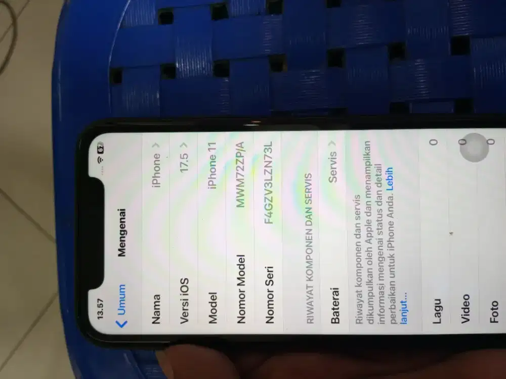 iPhone 11 256 inter ZPA all operator bh 68