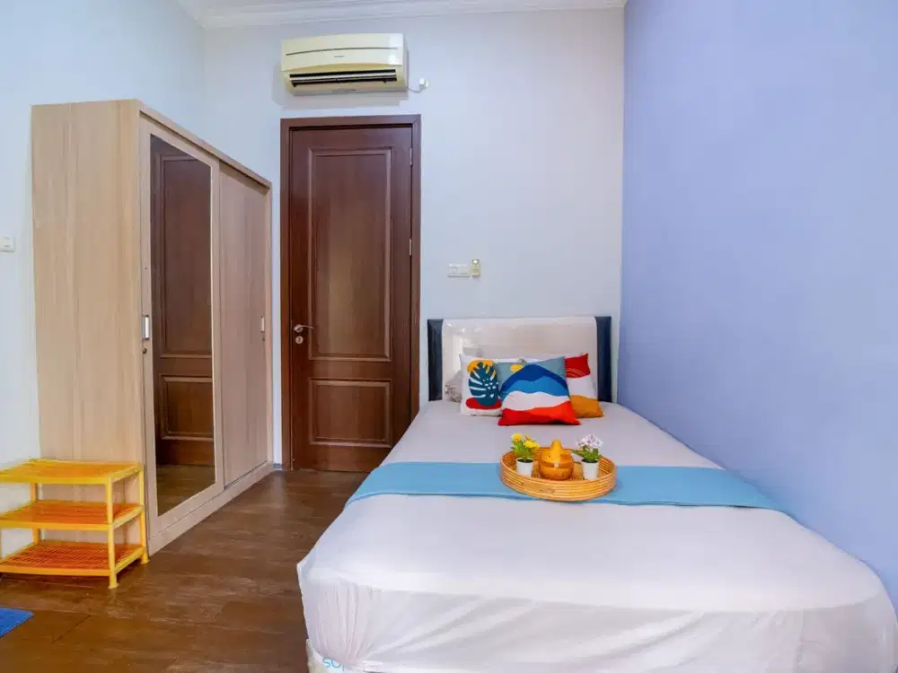 Sewa Kost AbdiHome Toba Mansion Benhil Single Non Balkon Siap Huni Dekat Perki House, Lafi AL dan Sudirman