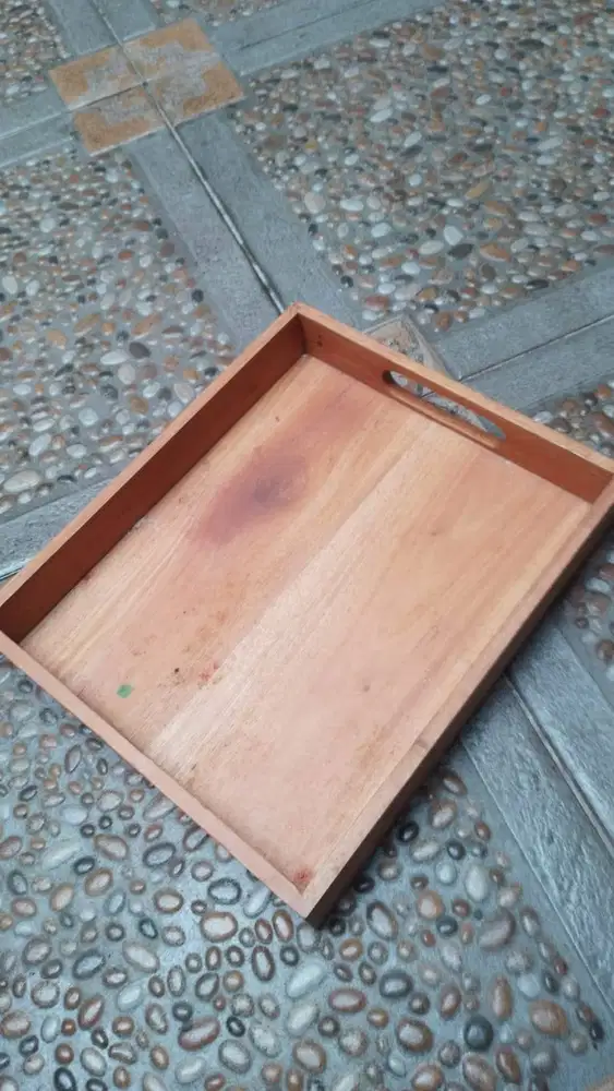 Nampan Kayu Tray Kayu