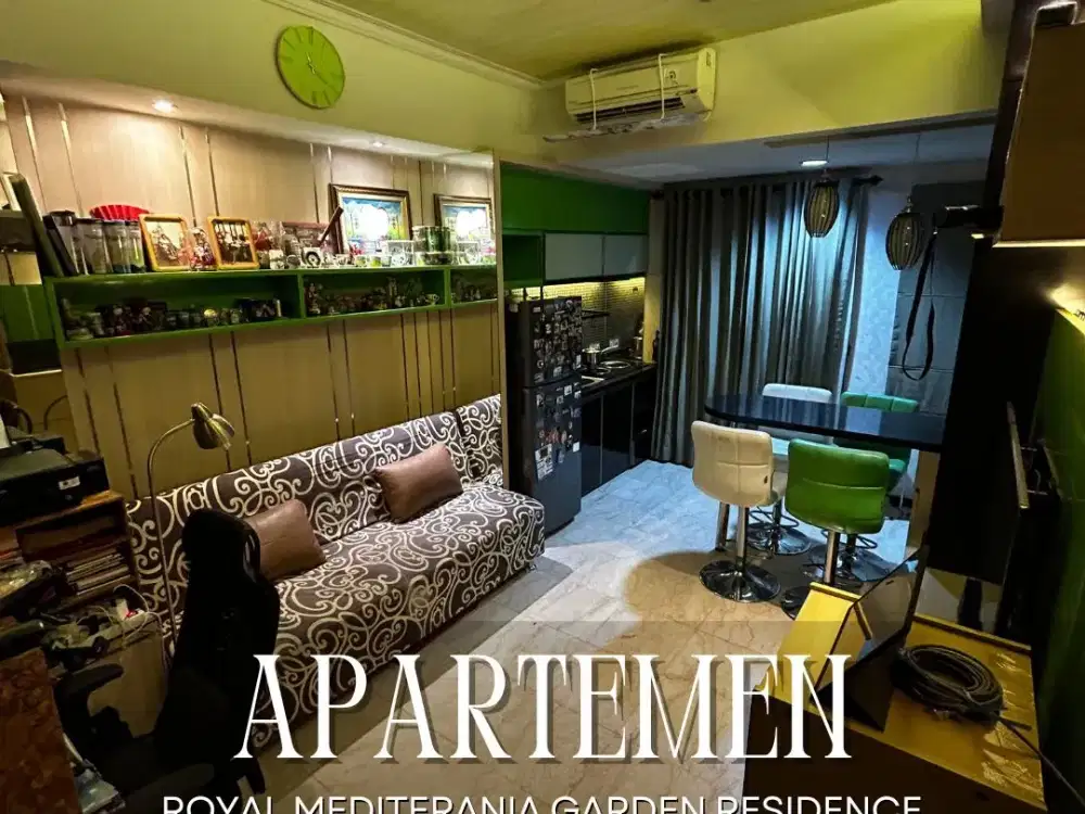 DIJUAL MURAH APARTEMEN ROYAL MEDITERANIA TOWER MARIGOLD 3BR DI JAKARTA BARAT
