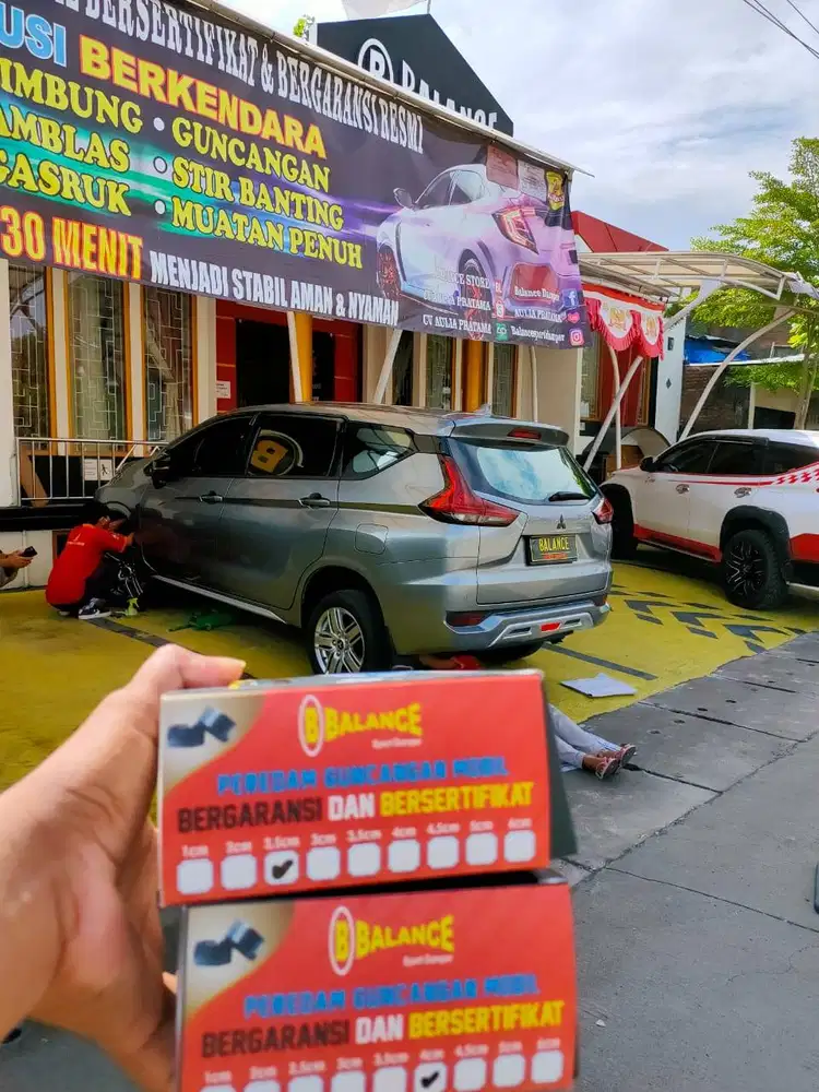 Siap MUDIK, Mobil ANTI LIMBUNG & GRUDUK dg Pasang BALANCE Sport Damper