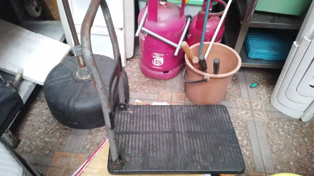 Troli Lipat Trolley Hand Truck Model Troli Barang