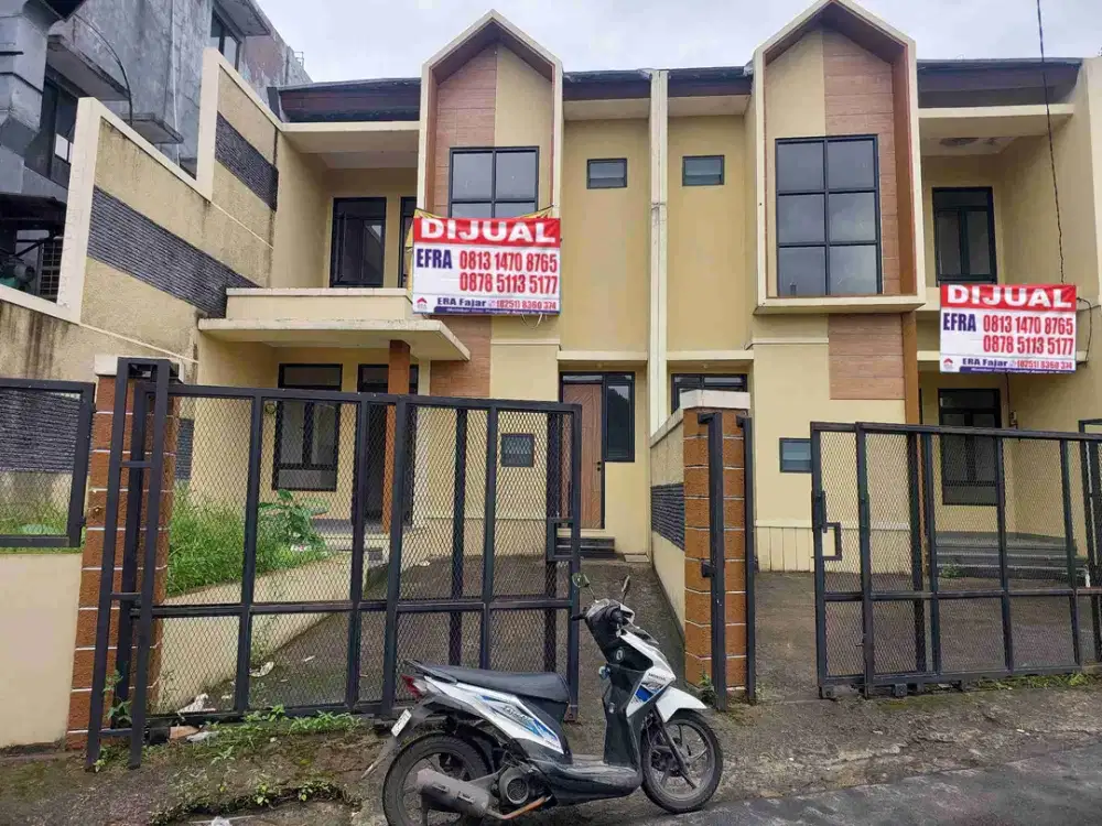 rumah 2 lantai pasir kuda strategis akses tol dan stasiun