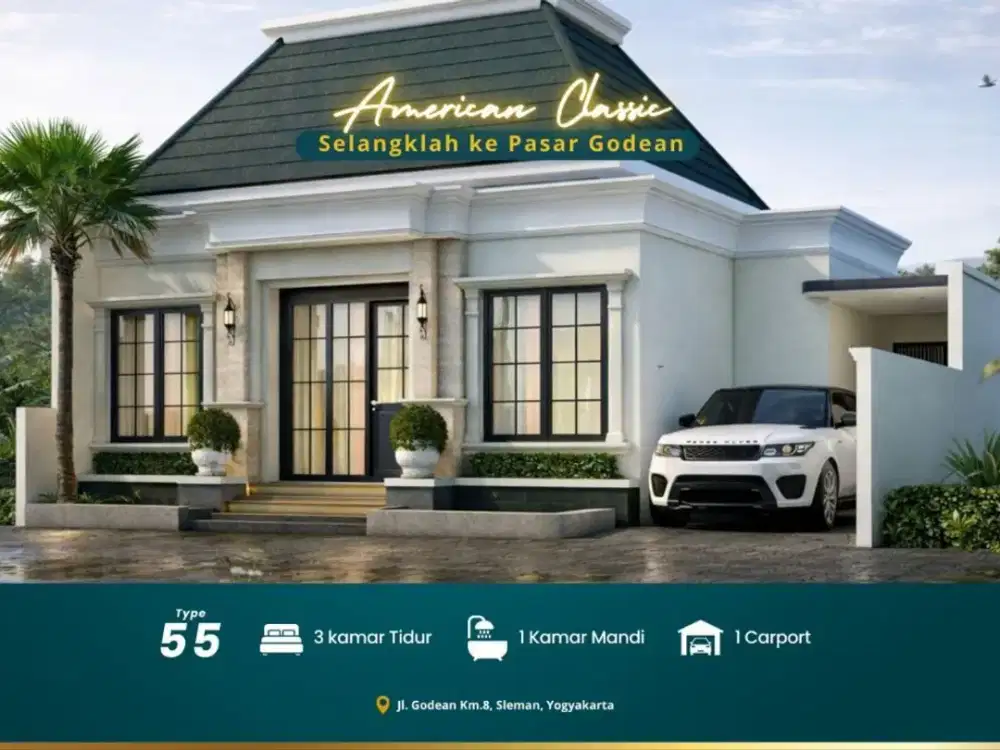 Hunian Eksklusif Jogja Barat di Sidokarto Godean, Akses Mudah ke Malioboro