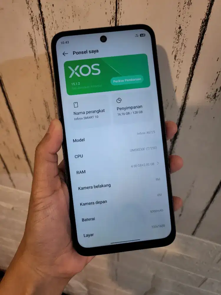Infinix smart 10 4+4/128gb