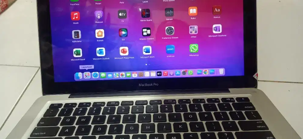 Laptop Macbook Pro Intel Core i5 Ram 16GB SSD 256GB Mac os