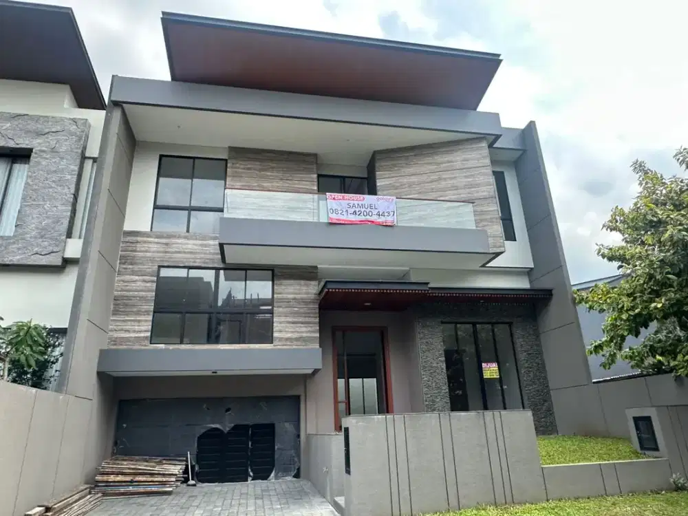 DIJUAL!  BRAND NEW LUXURY MINIMALIST HOUSE PAKUWON INDAH SPLIT LEVEL 2.5 LANTAI  Cluster Lisbon
