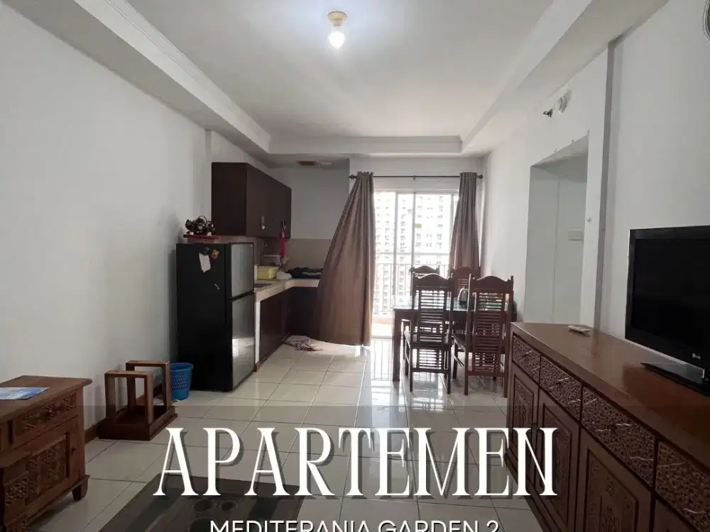 DIJUAL MURAH APARTEMEN MEDITERANIA GARDEN 2 TOWER H 3+1BR DI JAKARTA BARAT