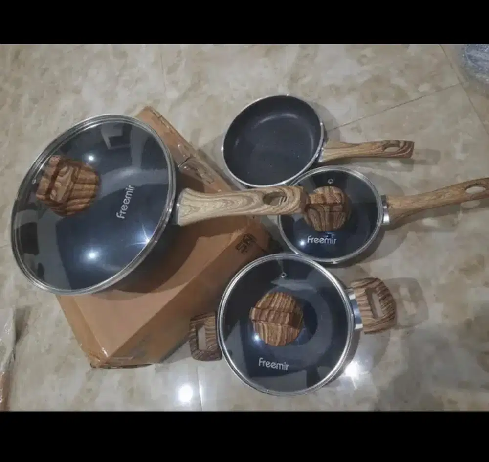 FREEMIR set 4 piece wajan dan panci