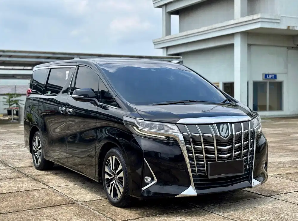 [DP 75JT] TOYOTA ALPHARD G TSS ATPM 2021 HITAM ISTIMEWA TT 2022