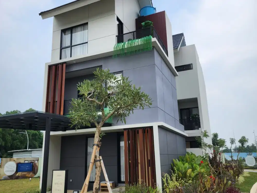 Rumah 3 lantai 900 Jutaan Free PPN siap Huni akhir tahun 2026