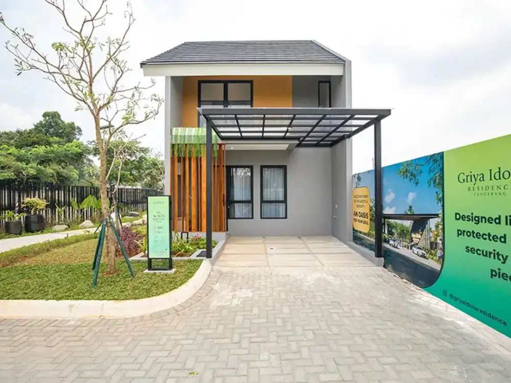 Rumah facade 2 lantai harga 500 jutaan free Ppn