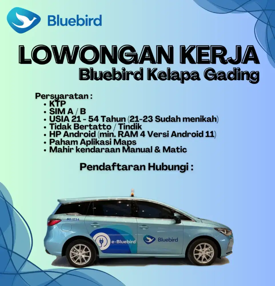 Loker Driver Kelapa Gading