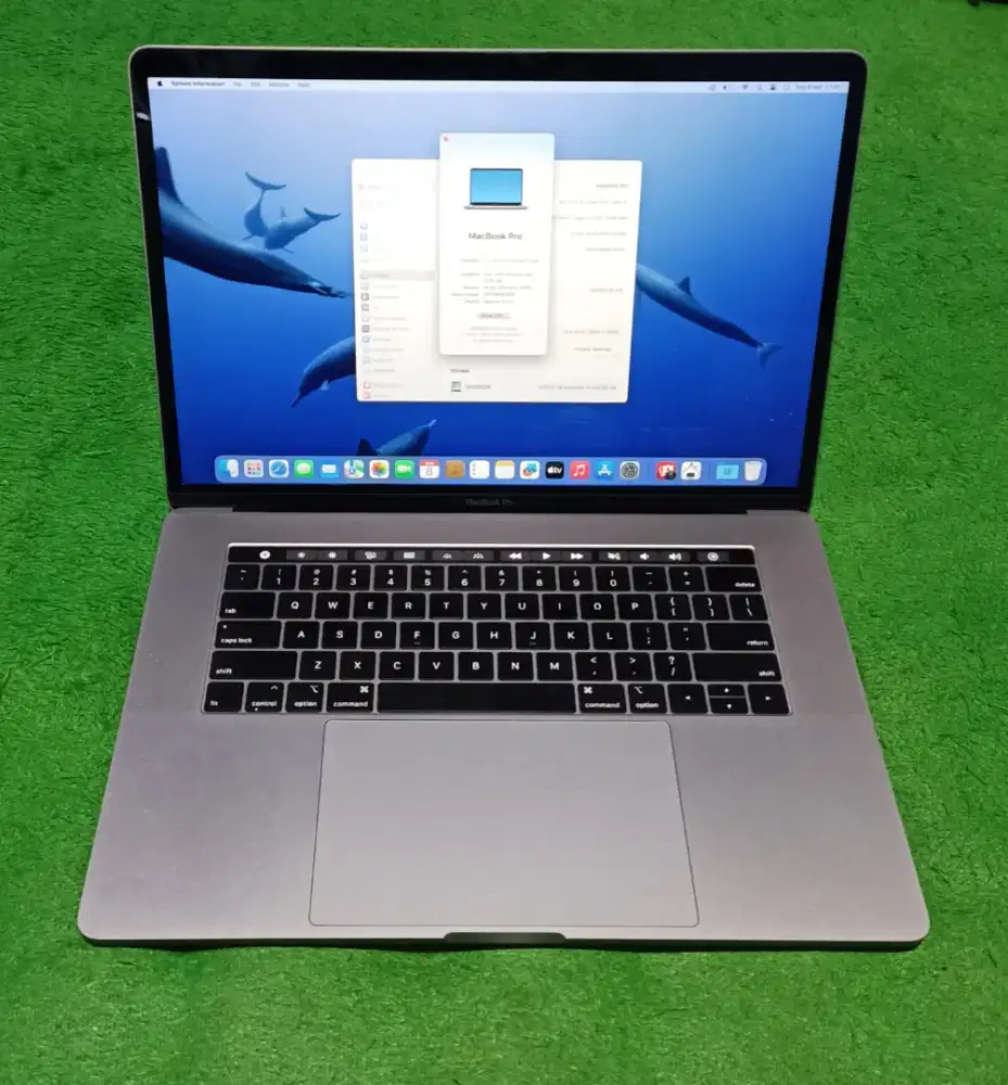 Apple Macbook Pro 2018 15inch i7 16/512 Grey Touchbar Dual VGA Murah