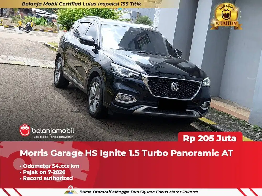 [ GARANSI 5TH ] Morris Garage MG HS Ignite 1.5 Turbo AT 2022 2023