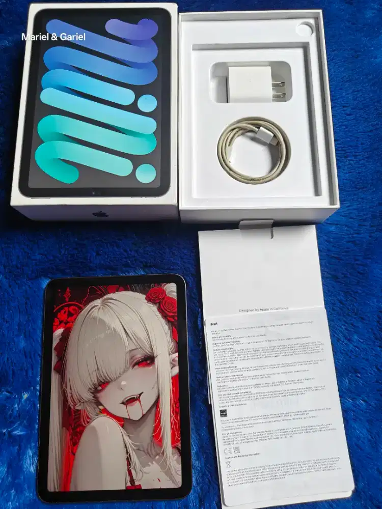 TERMURAH iPad Mini 6 wifi 64gb Space Gray Fullset original Apple