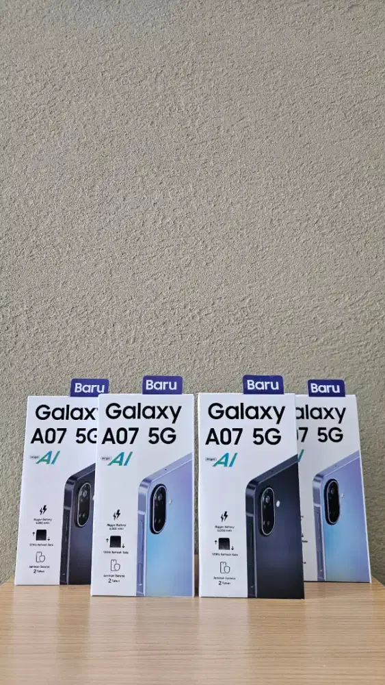 Samsung A07 5G 6000mAh  (COD Free & Kredit mulai 280rbuan/Bulan)